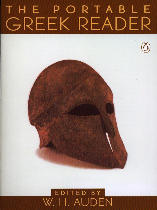 Title details for The Portable Greek Reader by W. H. Auden - Wait list
